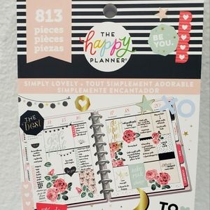 The Happy Planner Simply Lovely sticker book